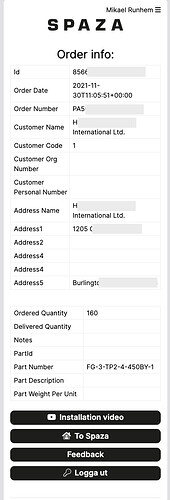 Monitor ERP sample